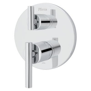 Contempra Stacked Diverter Trim Kit in Polished Chrome