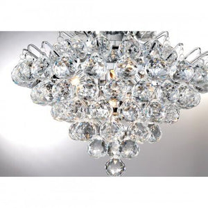 Quoizel BRX1512C Bordeaux Mini pendant polish chrome Flush Mount