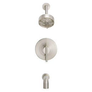 Gerber D511058BBTC Brushed Bronze Parma Tub & Shower Trim Kit, 1.75GPM