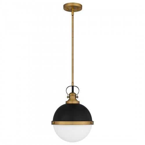 Quoizel QPP5352MBK Sullivan Mini pendant 1 light matte black Mini Pendant
