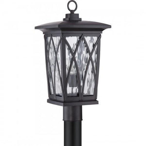 Quoizel GVR9010K Grover Outdoor post mystic black Outdoor Lantern