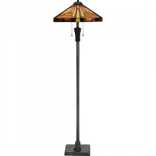 Quoizel TF885F Stephen Floor lamp tiffany  18"d Floor Lamp