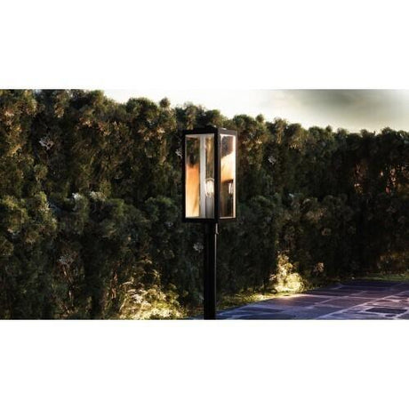 Quoizel WVR9007EK Westover Outdoor post 1 light earth black Outdoor Lantern