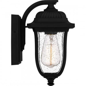 Quoizel MUL8406MBK Mulberry Outdoor wall 1 light matte black Outdoor Lantern