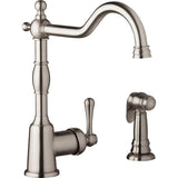 Gerber D401157 Chrome Opulence Single Handle Kitchen Faucet