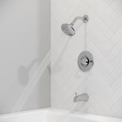 Pfister Polished Chrome 1-handle Tub & Shower Faucet LG89-8WFC