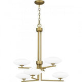 Quoizel QCH5577AB Quoizel Chandelier Chandelier 6 lights aged brass Chandelier