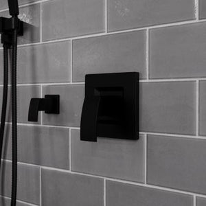 Pfister Black Kenzo Tub & Shower Valve Only Trim R89-1DFB
