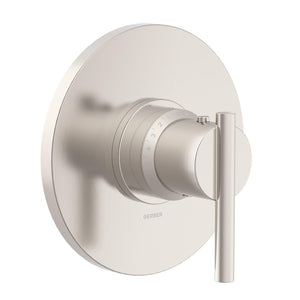 Gerber D562058BST Parma Single Handle 3/4" Thermostatic Valve Trim Kit - Satin Black