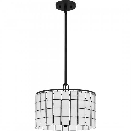 Quoizel SGL2814MBK Seigler Pendant 3 lights matte black Pendant