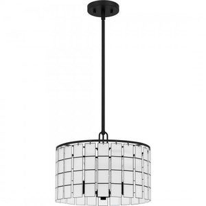 Quoizel SGL2814MBK Seigler Pendant 3 lights matte black Pendant