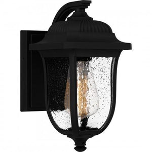 Quoizel MUL8406MBK Mulberry Outdoor wall 1 light matte black Outdoor Lantern