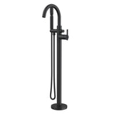 Gerber D300558BNT Brushed Nickel Contemporary Floor Mount Tub Filler Trim Kit With HA...