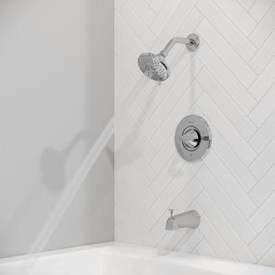 Pfister Polished Chrome 1-handle Tub & Shower Faucet LG89-8WFC