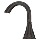 Saxton 2-Handle 4" Centerset Bathroom Faucet in Tuscan Bronze