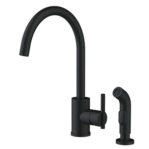 Gerber D401058BB Brushed Bronze Parma Single Handle Kitchen Faucet