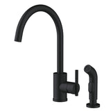 Gerber D401058SS Stainless Steel Parma Single Handle Kitchen Faucet