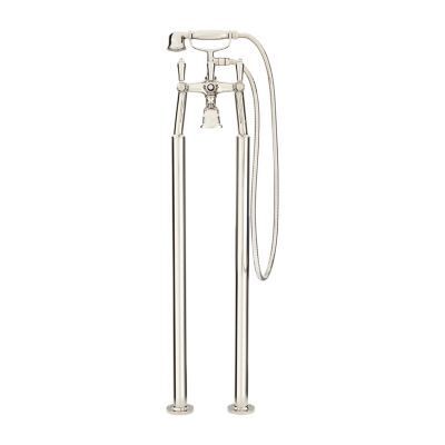 Pfister Polished Nickel Traditional Free Standing Tub Filler