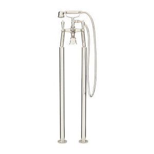 Pfister Polished Nickel Traditional Free Standing Tub Filler LG6-1TFD