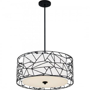 Quoizel QOP5274MBK Newcastle Pendant 4 light matte black Pendant