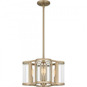 Quoizel QP6193BGD Quoizel Pendant Pendant 4 lights bronze gold Pendant