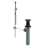 Gerber GA605254BN 1 1/4" 50/50 Pop-up Drain Assembly With Lift Rod - Brushed Nickel