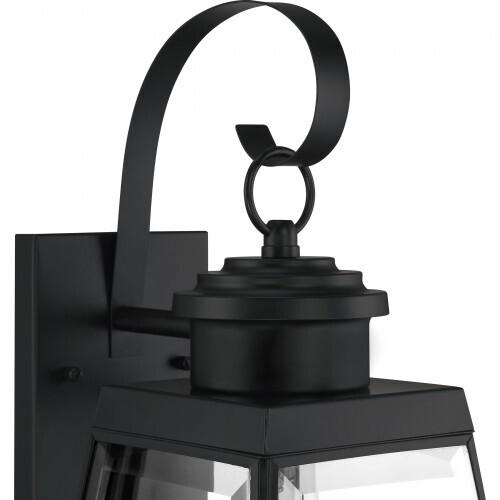 Quoizel PAX8405MBK Paxton Outdoor wall 1 light matte black Outdoor Lantern