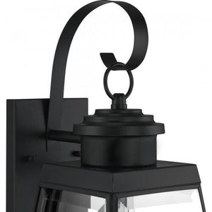 Quoizel PAX8405MBK Paxton Outdoor wall 1 light matte black Outdoor Lantern