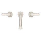 Weller 2-Handle 8 in. Widespread Bathroom Faucet in Brushed Nickel