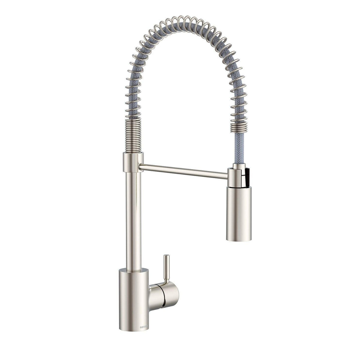Gerber D451288BS The Foodie Pre-rinse Single Handle Spring-spout Kitchen Faucet -...