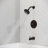 Winfield 1-Handle Tub & Shower Trim Kit in Tuscan Bronze
