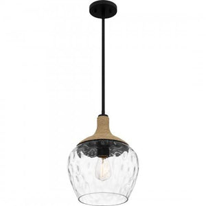 Quoizel QPPC5603MBK Quoizel Piccolo Pendant Mini pendant 1 light matte black Mini Pendant