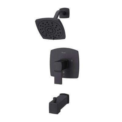 Pfister Black Deckard 1-handle Tub & Shower, Trim Only LG89-8DAB