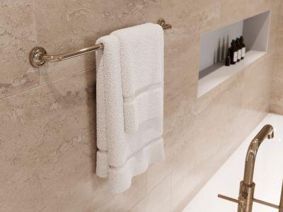 Pfister Polished Nickel 24" Towel Bar BTB-2TNTD