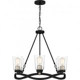 Quoizel OLK5025EK Overlook Chandelier 6 lights earth black Chandelier