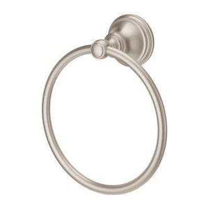 Tisbury Towel Ring in Brushed Nickel
