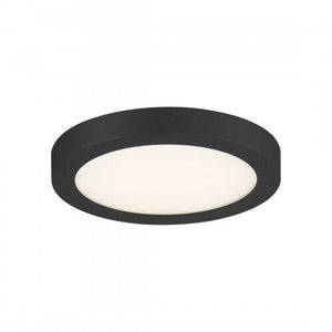 Quoizel OST1708EK Outskirts Flush mount led light earth black Flush Mount