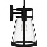 Quoizel BAB8409MBK Barber Outdoor wall 1 light matte black Outdoor Lantern