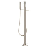 Tenet Free Standing Tub Filler without Handles in Polished Nickel