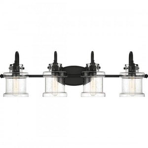 Quoizel DNY8604EK Danbury Bath 4 light earth black Bath Light