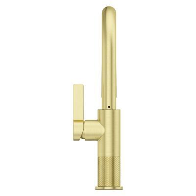 Pfister Brushed Gold 1-handle Pull-down Bar/prep Kitchen Faucet