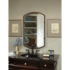 Quoizel QR1419PN Breckenridge Mirror plldn brnz  35"h x 21"w Mirror