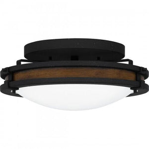 Quoizel QFL5610NI Quoizel Flush Mount Flush mount 3 lights natural iron