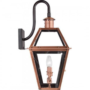 Quoizel RO8411AC Rue De Royal Outdoor wall lntrn aged copper Outdoor Lantern