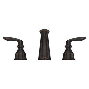 Pfister Tuscan Bronze Avalon Widespread Lavatory Faucet LG49-CB1Y