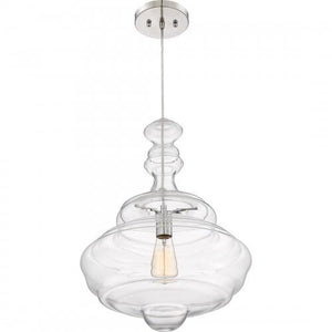 Quoizel QF2046C Morocco Pendant plsh chrm 16"d Pendant