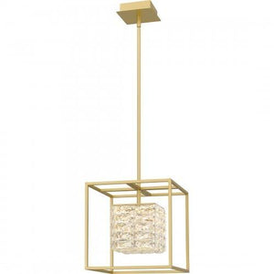 Quoizel PCDZ2812SGD Dazzle Pendant led light soft gold Pendant