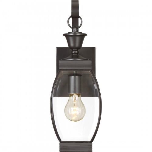 Quoizel OAS8406Z Oasis Outdoor wall medc brnz 5.5"w Outdoor Lantern