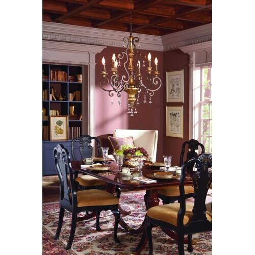 Quoizel MQ5006HL Marquette Chandelier heirloom 6l Chandelier