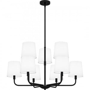 Quoizel GGR5032MBK Gallagher Chandelier 9 lights matte black Chandelier